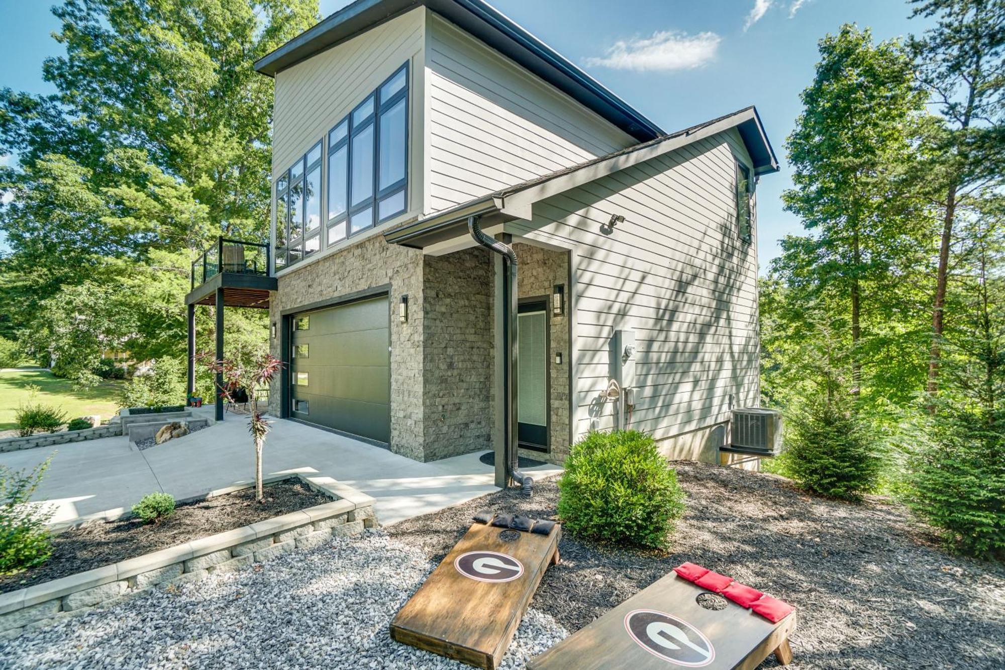 Luxury Modern Home On Golf Course With Game Room! Helen Eksteriør billede